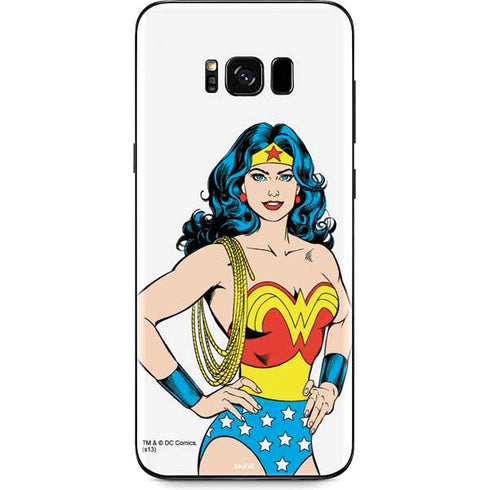 DC Comics Wonder Woman Classic Art Pose Galaxy S8 Plus Skin